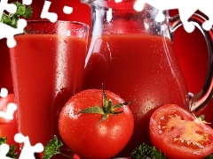 tomatoes, tomato, jug, juice